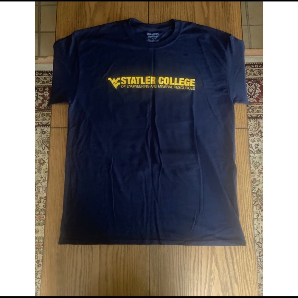 WVU Statler College Engineering Design Process Code Blocks Tshirt
